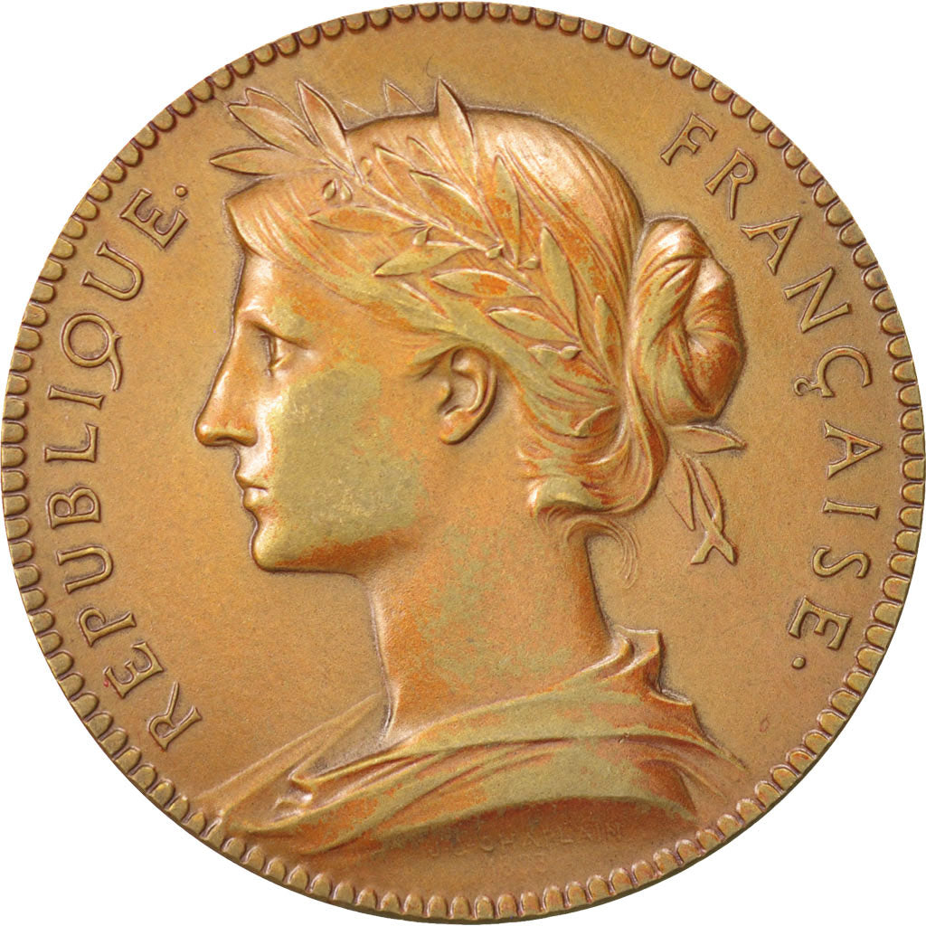 Francia, Token, Notary, Chaplain, SPL-, Bronzo, Lerouge:322.d