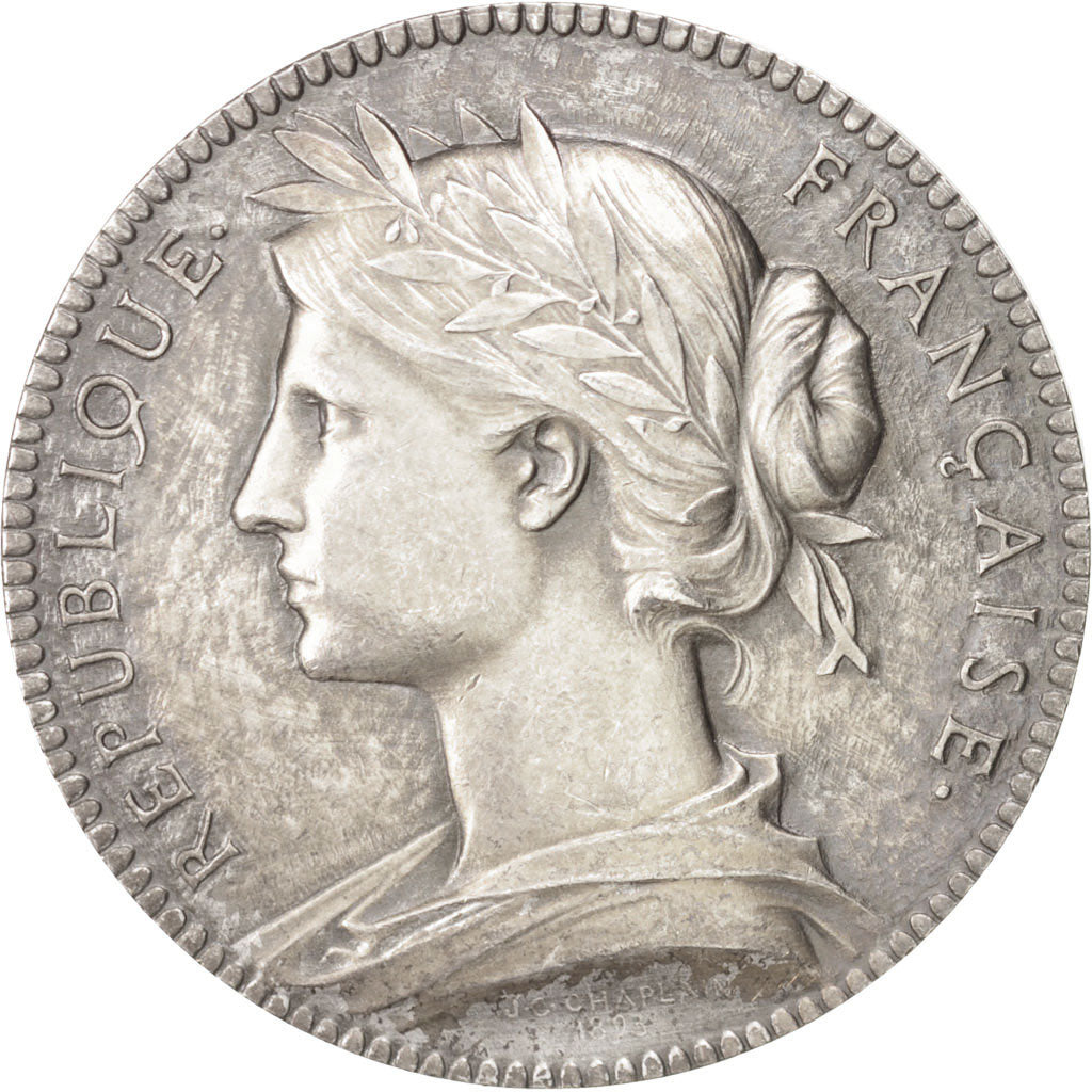 Francia, Token, Notary, Chaplain, SPL-, Bronzo, Lerouge:322.d