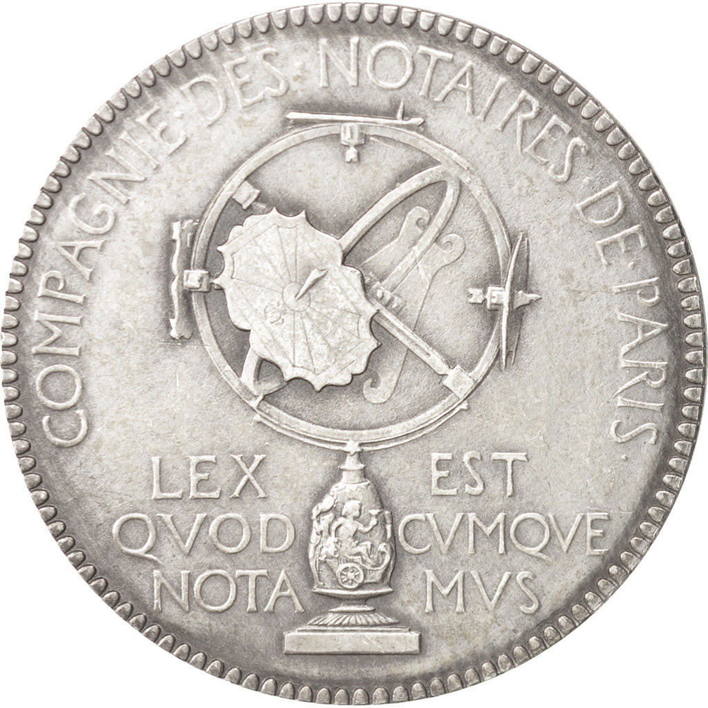 Francia, Token, Notary, Chaplain, SPL-, Bronzo, Lerouge:322.d