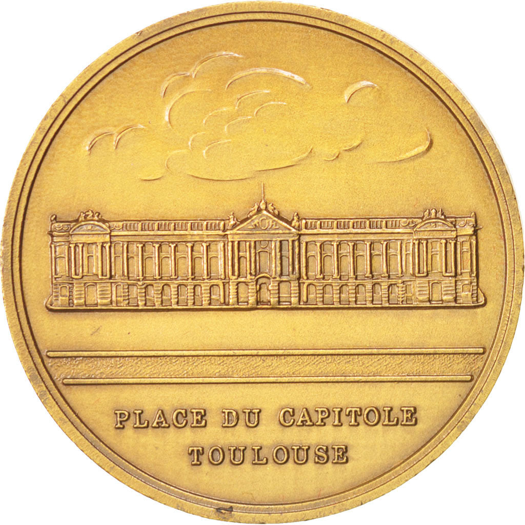 France, Notary, Token, AU(55-58), Bronze, 32, 15.30