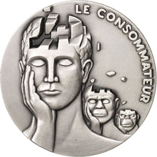 France, Notary, Token, 1981, MS(60-62), Silver, 32, 16.23