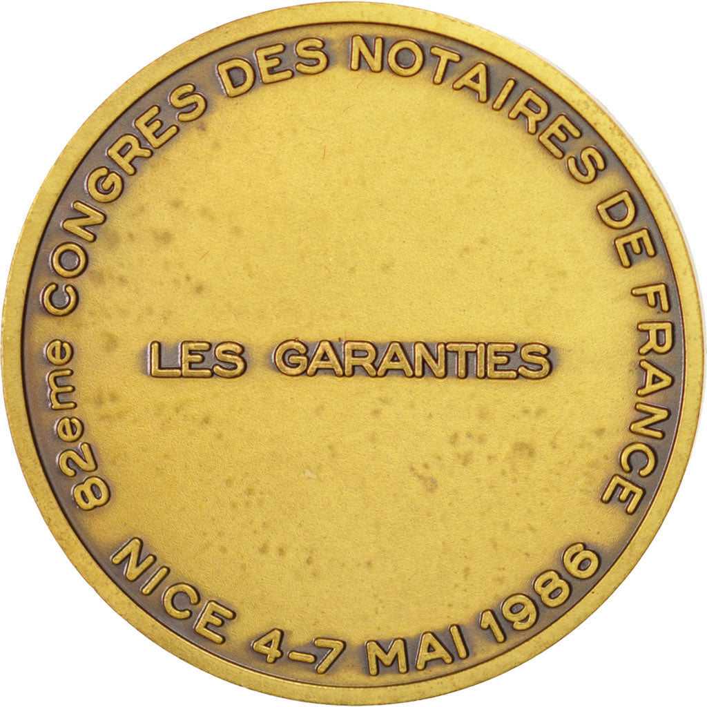82e Congrès des notaires de France, Nice, 1986, Jeton