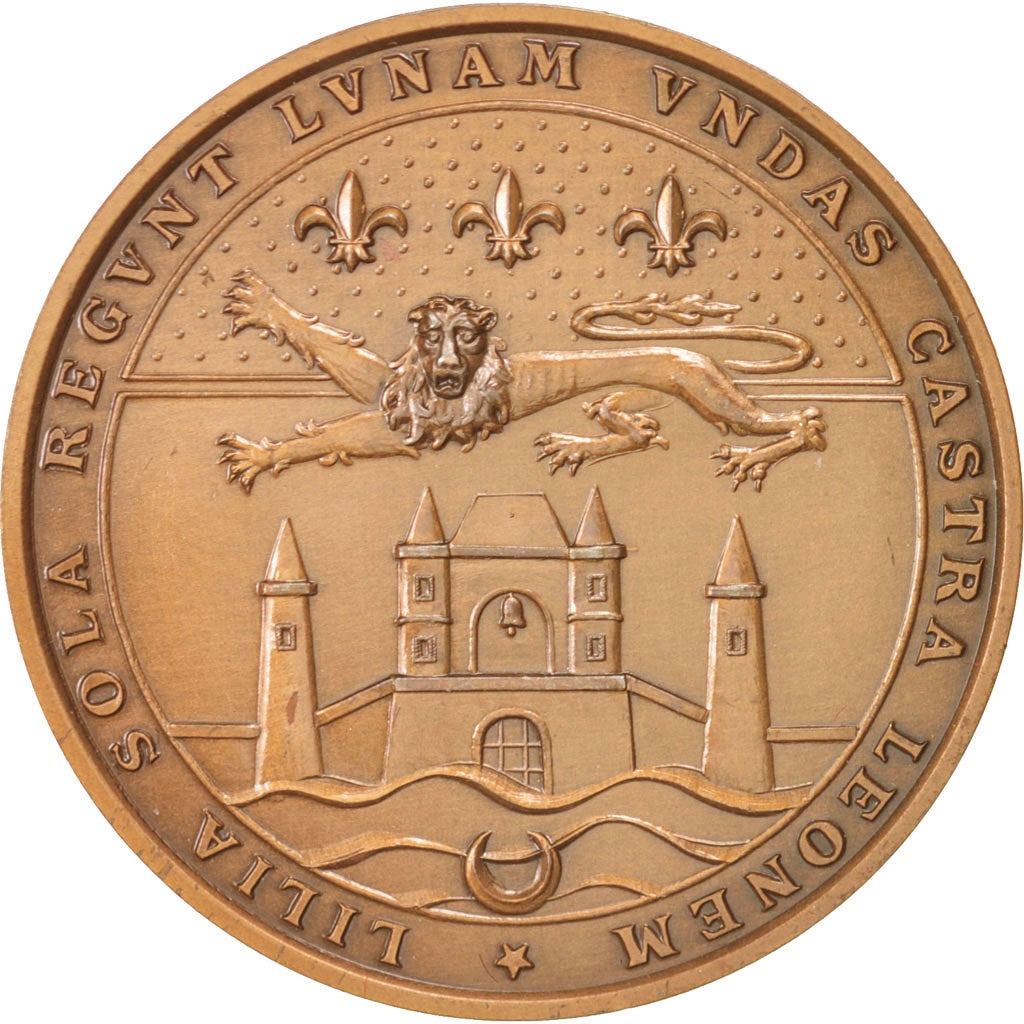 France, Notary, Token, 1982, MS(60-62), Bronze, 32, 16.00