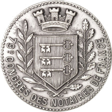 France, Notary, Token, 1983, AU(55-58), Silver, 32, 22.10