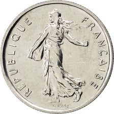 FRANCE, Semeuse, 5 Francs, 1993, Paris, KM #926a.2, MS(63), Nickel Clad...