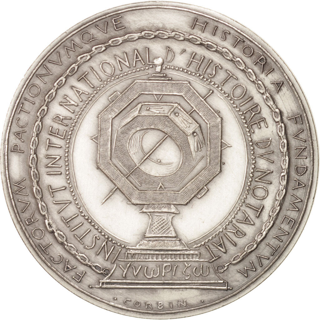 France, Notary, Token, AU(55-58), Corbin, Silver, 36, 25.30