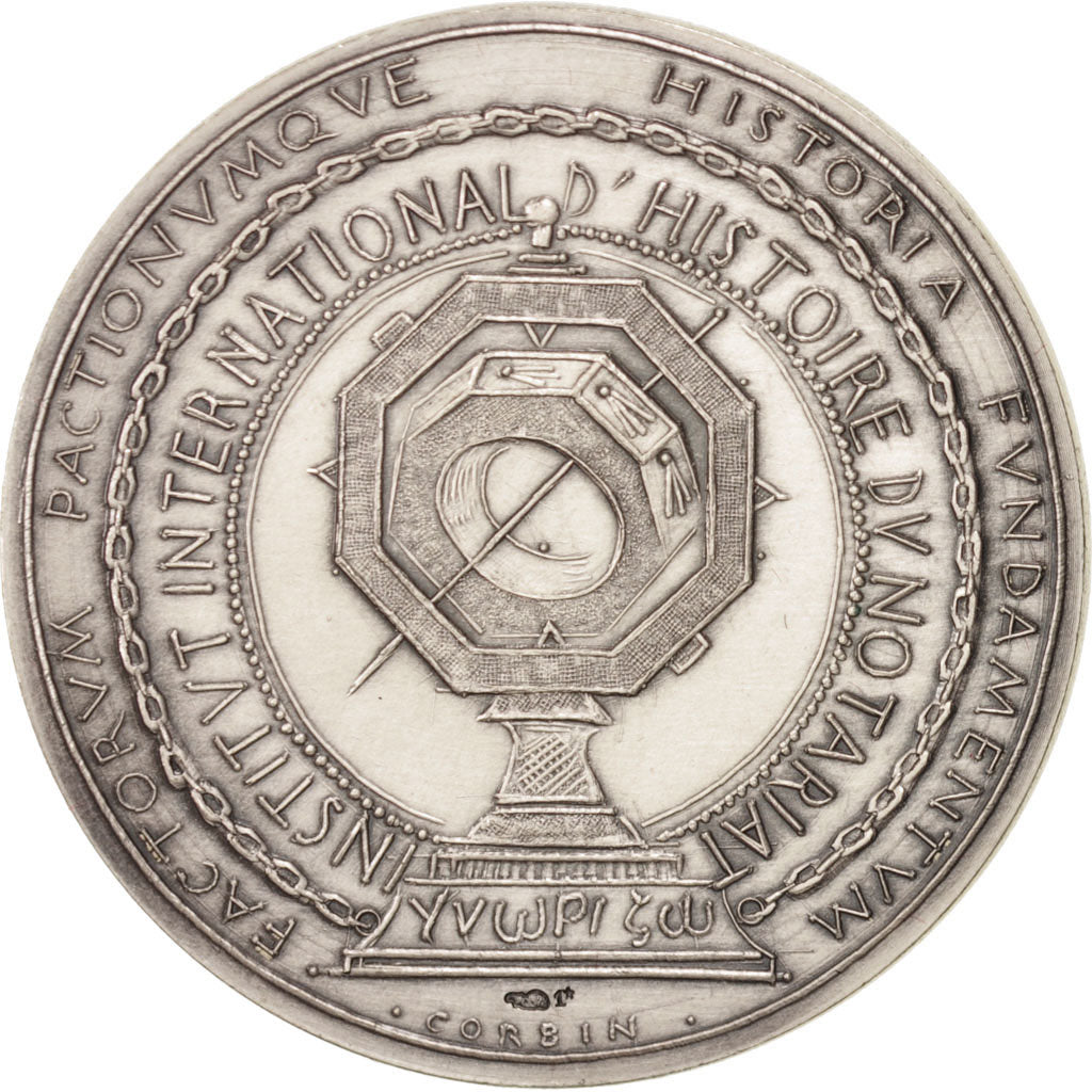 France, Notary, Token, AU(55-58), Corbin, Silver, 24.10