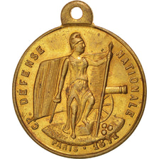 FRANCE, Government of National Defense, Medal, 1871, MS(60-62), Copper, 22, 4.20