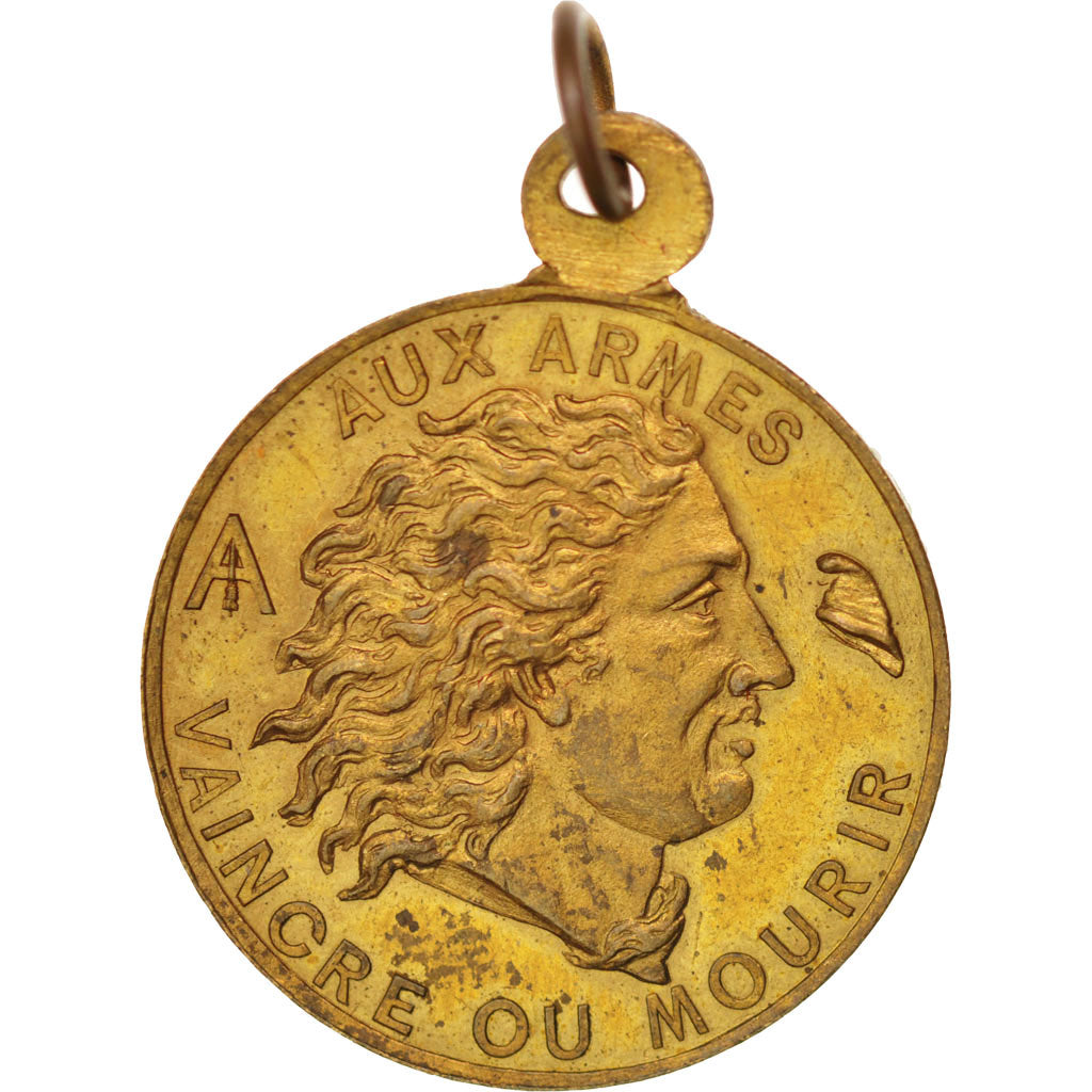 France, Medal, Government of National Defense, 1870, AU(50-53), Copper