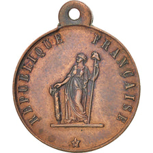 Frankreich, Medal, French Second Republic, 1848, VZ, Kupfer