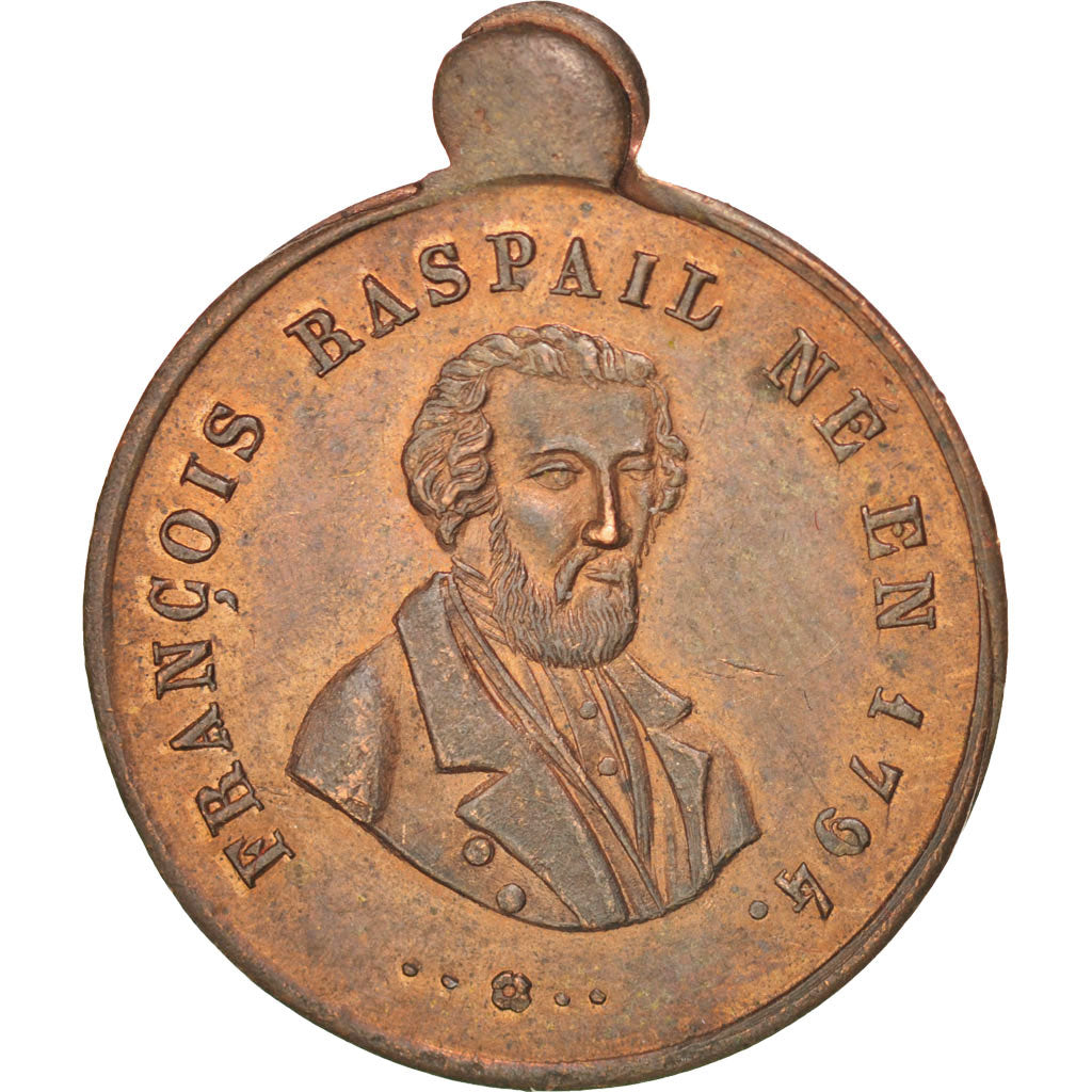 Francia, Medal, French Second Republic, 1848, SPL-, Rame
