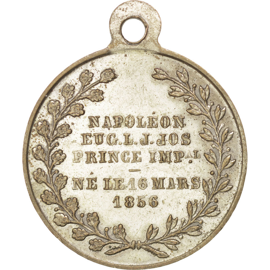 France, Medal, Second French Empire, 1856, AU(55-58), Copper