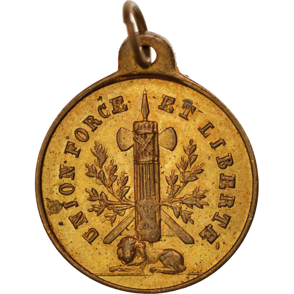 Frankrijk, Medal, French Second Republic, PR+, Koper