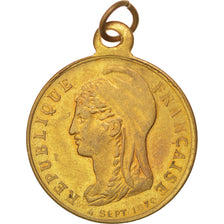 FRANCE, Paris Commune, Medal, 1871, MS(60-62), Copper, 5.10