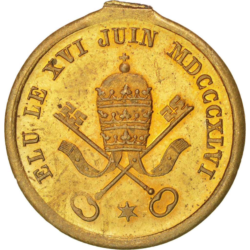 Frankreich, Medal, Louis Philippe I, 1846, VZ+, Kupfer