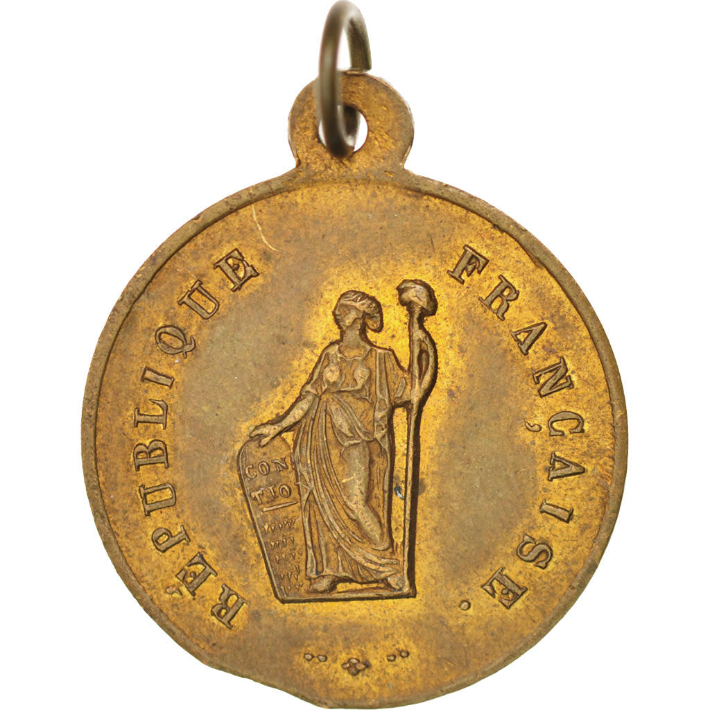 Frankrijk, Medal, French Second Republic, 1848, ZF+, Koper