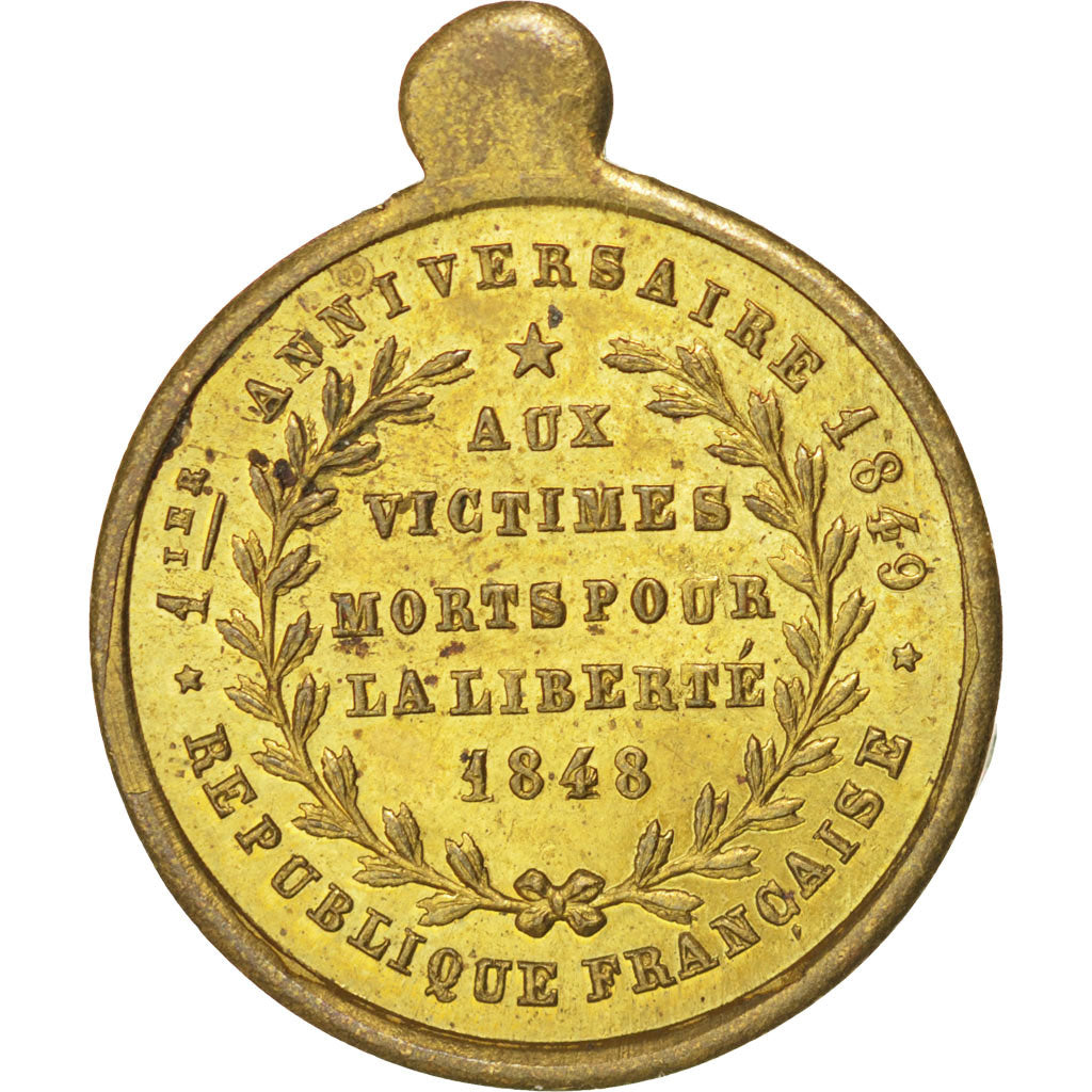 Frankrijk, Medal, French Second Republic, 1849, PR, Koper