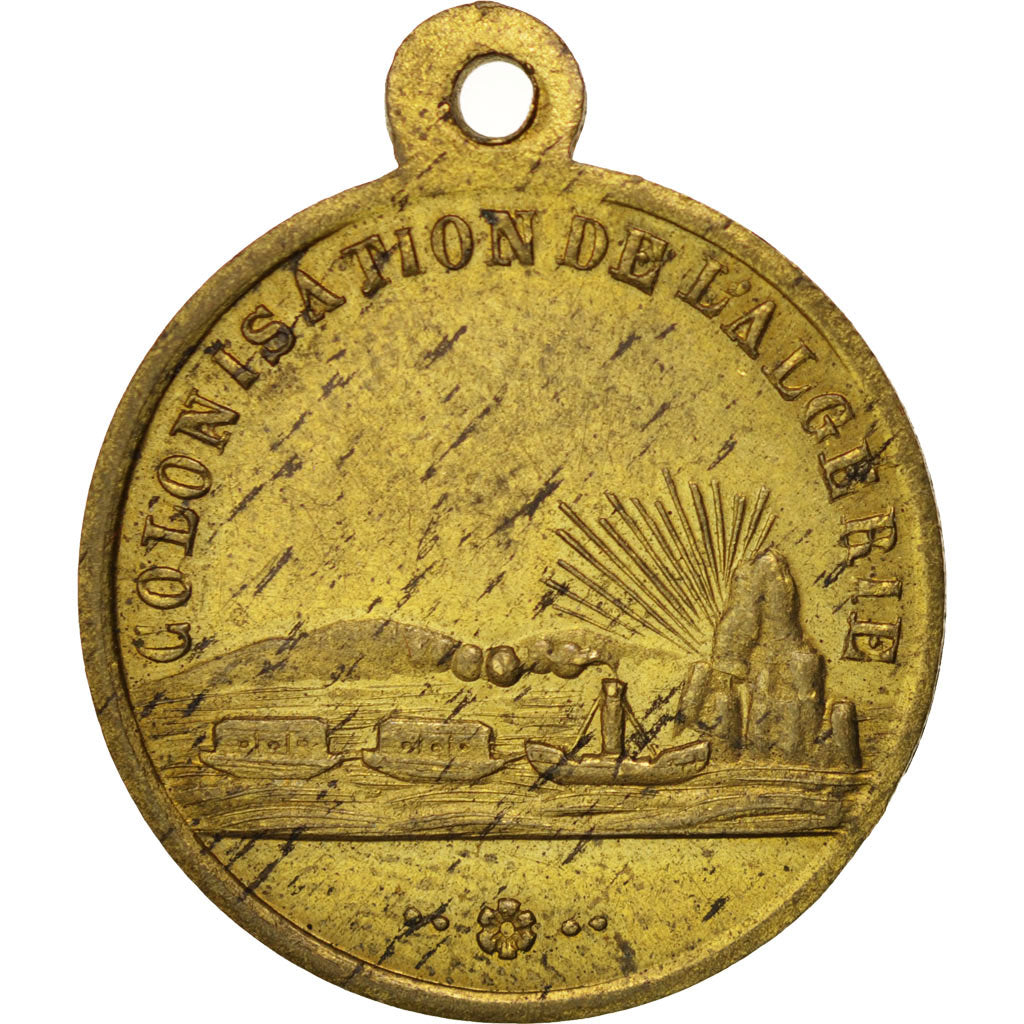 Francia, Medal, French Second Republic, 1848, EBC, Cobre