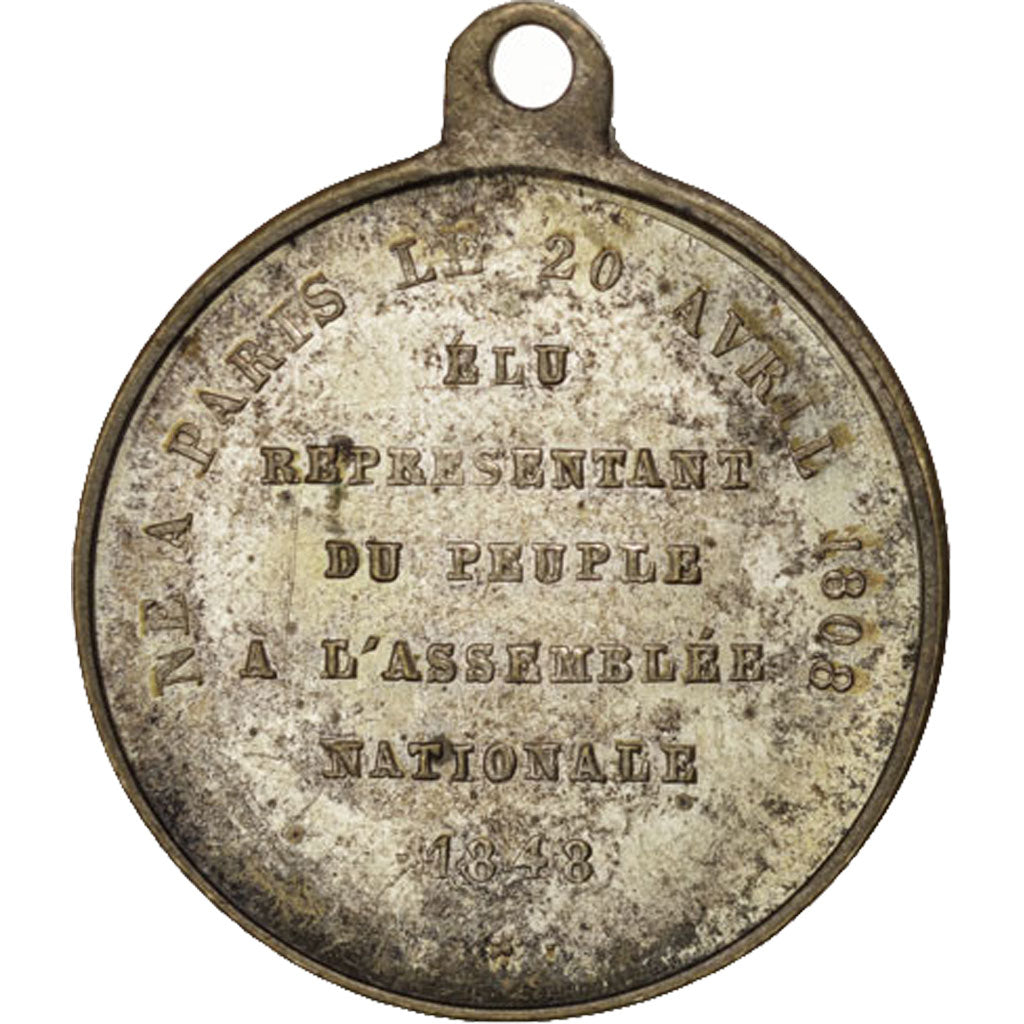 Frankrijk, Medal, French Second Republic, 1848, PR, Koper