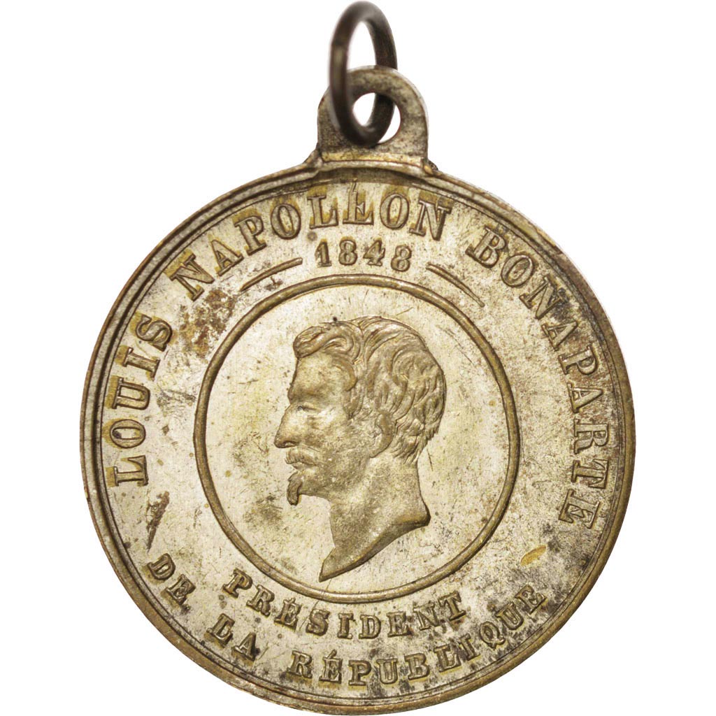 France, Medal, French Second Republic, 1848, SUP, Cuivre