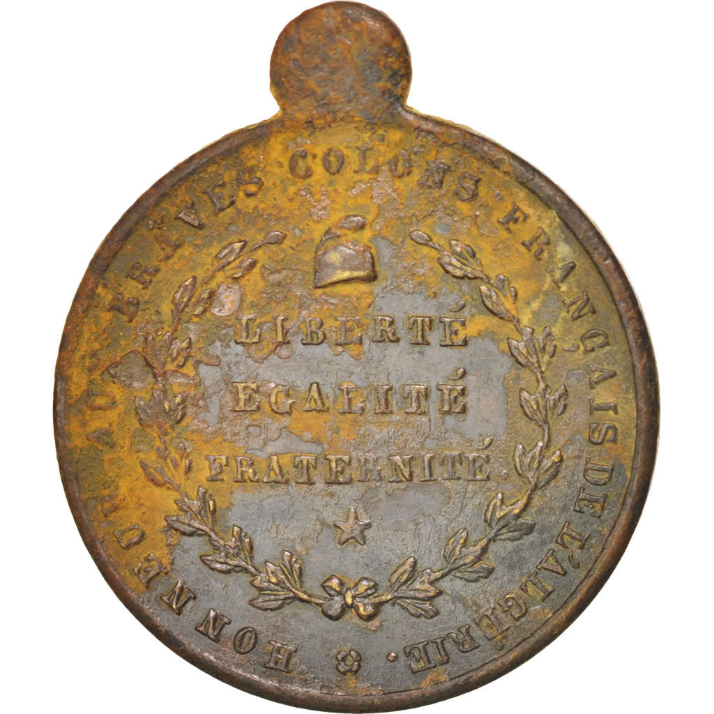 République Française, Colon d'Algérie, Médaille