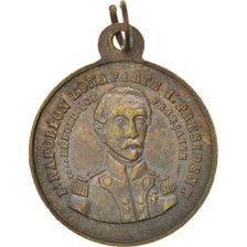 FRANCE, French Second Republic, Medal, 1851, AU(50-53), Copper, 23, 3.80