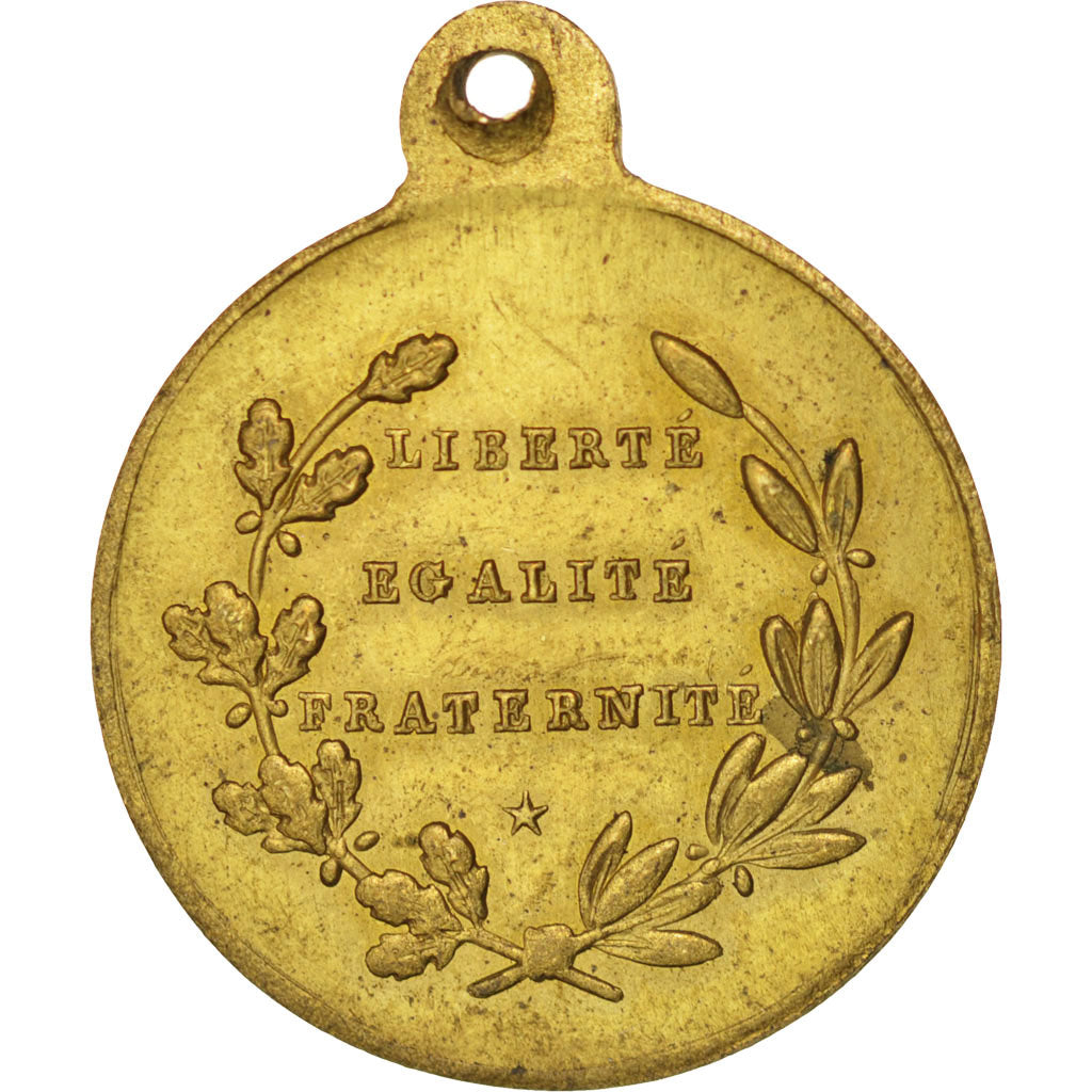 Frankrijk, Medal, French Second Republic, 1848, PR, Koper