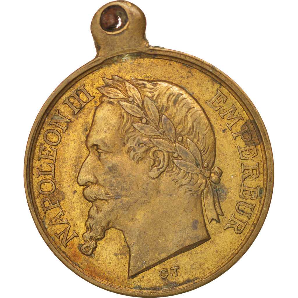 Frankrijk, Medal, Second French Empire, 1867, ZF+, Koper