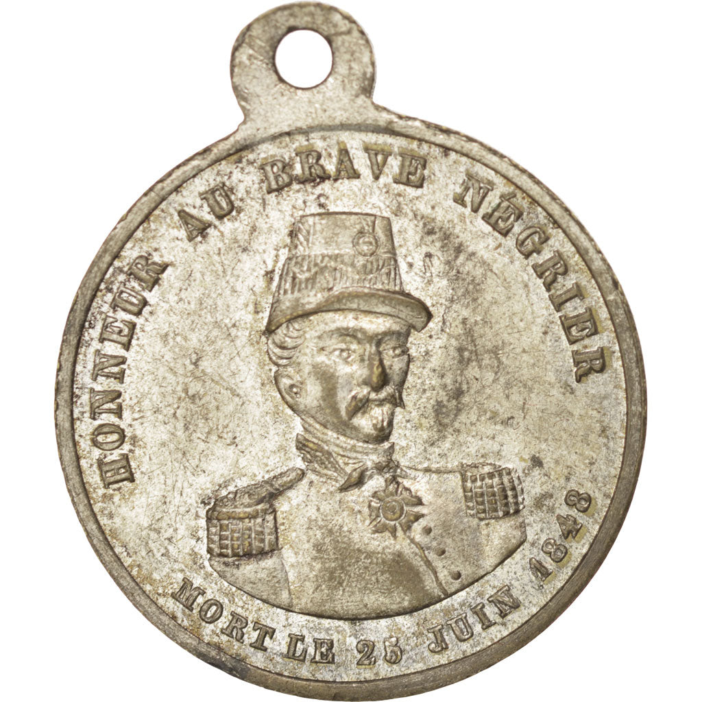 France, Medal, French Second Republic, 1848, SUP, Cuivre