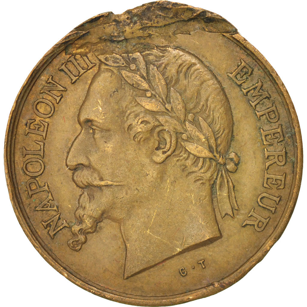 Francia, Medal, Second French Empire, 1668, MB+, Rame, 23