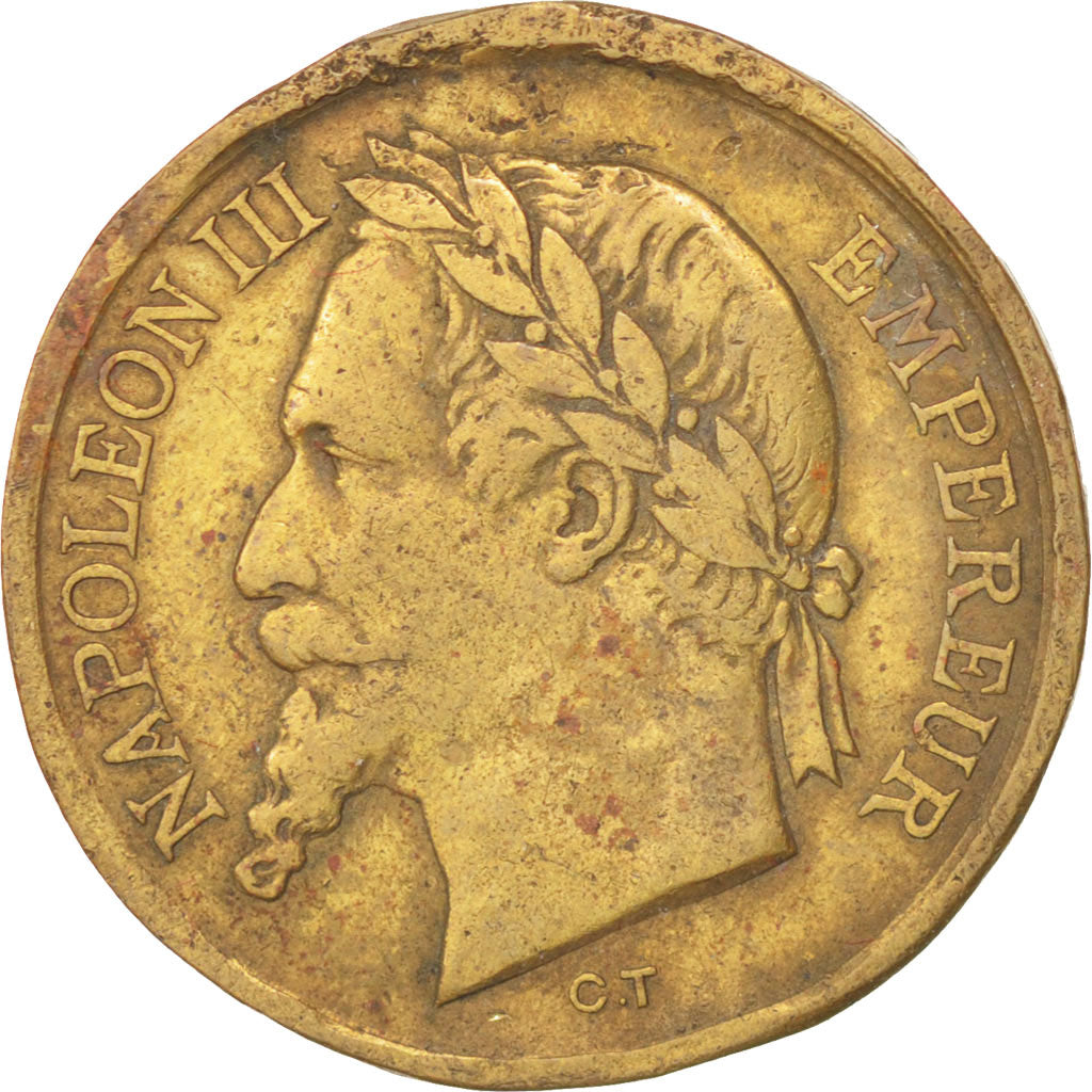 Francia, Medal, Second French Empire, 1867, BB, Rame