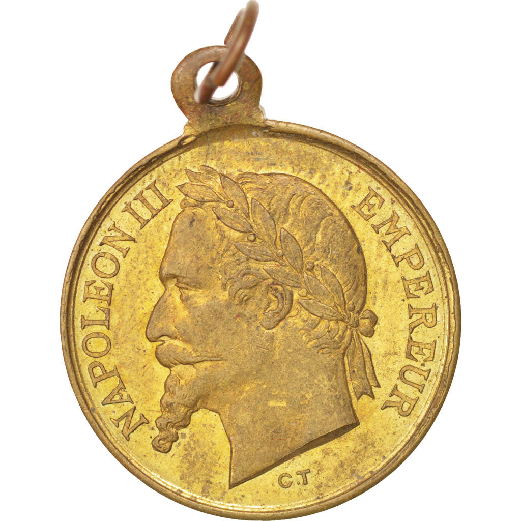 Francia, Medal, Second French Empire, 1867, SPL-, Rame