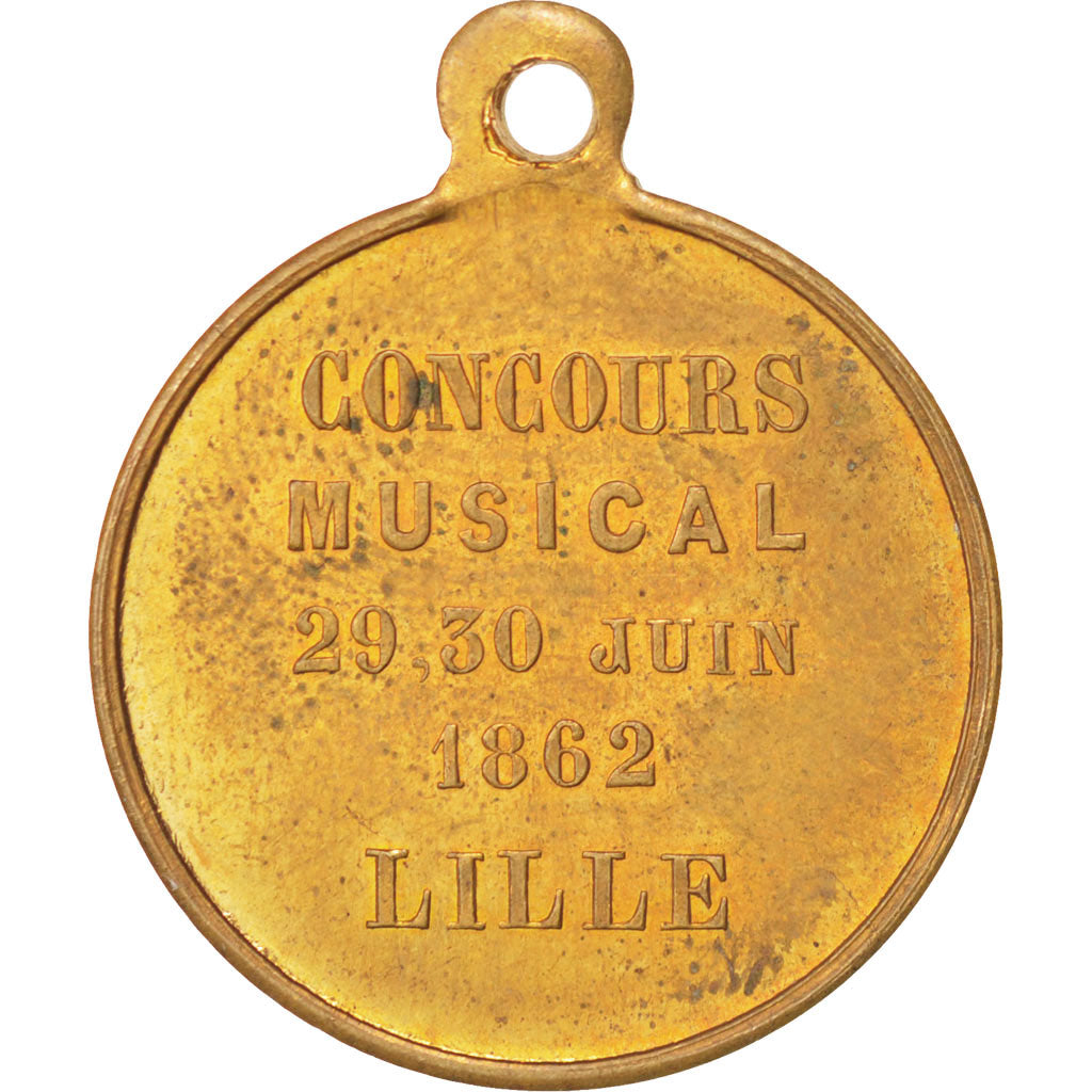 Frankrijk, Medal, Second French Empire, 1862, PR, Koper