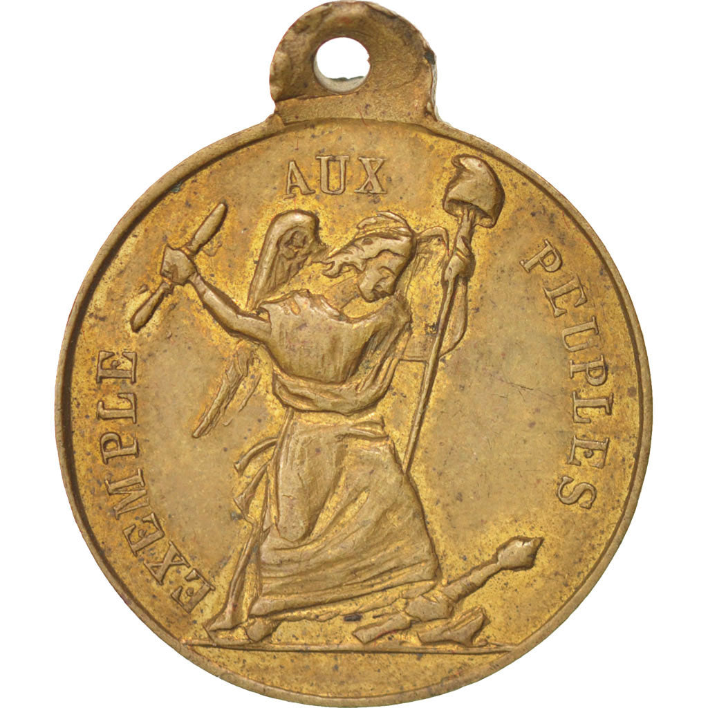 Francia, Medal, French Second Republic, 1848, EBC, Cobre