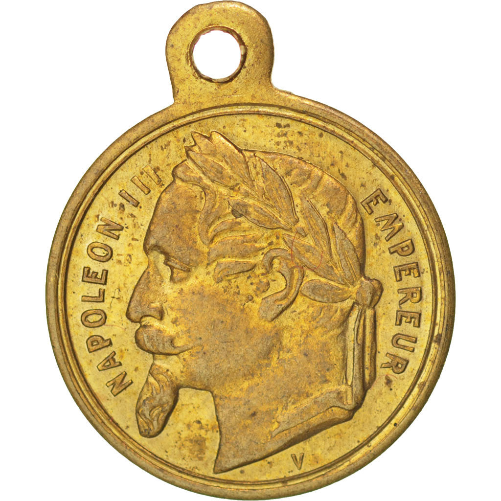 France, Medal, Second French Empire, AU(55-58), Copper