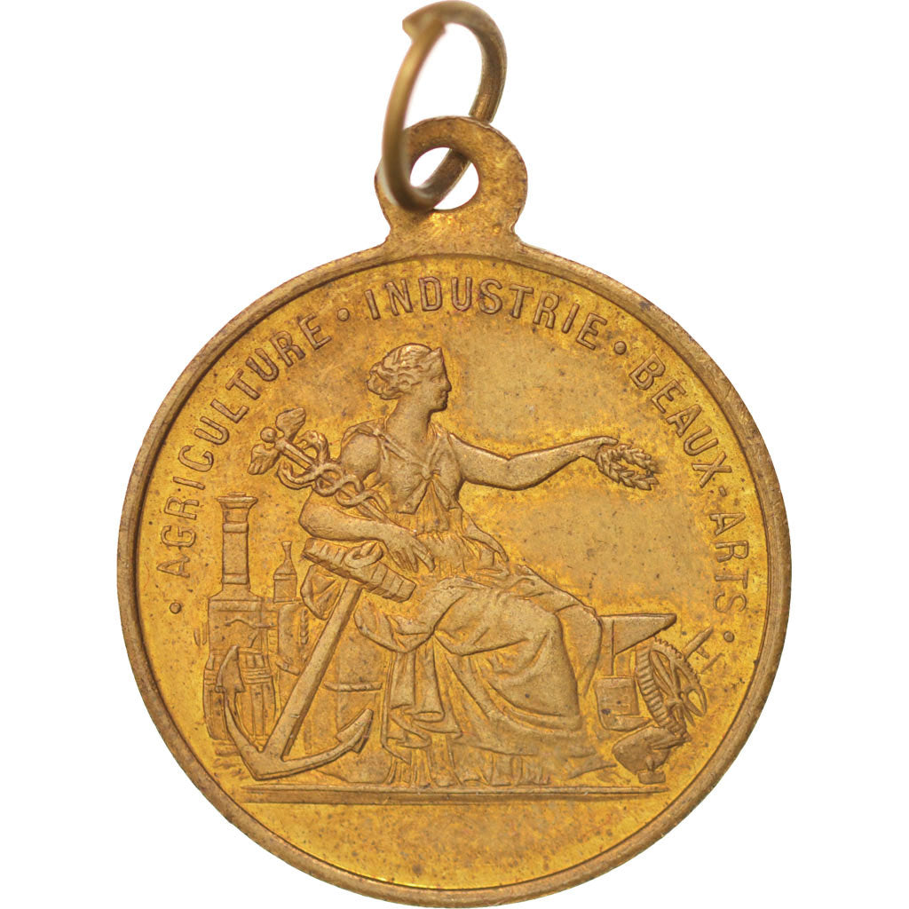 Frankrijk, Medal, Government of National Defense, 1870, PR, Koper