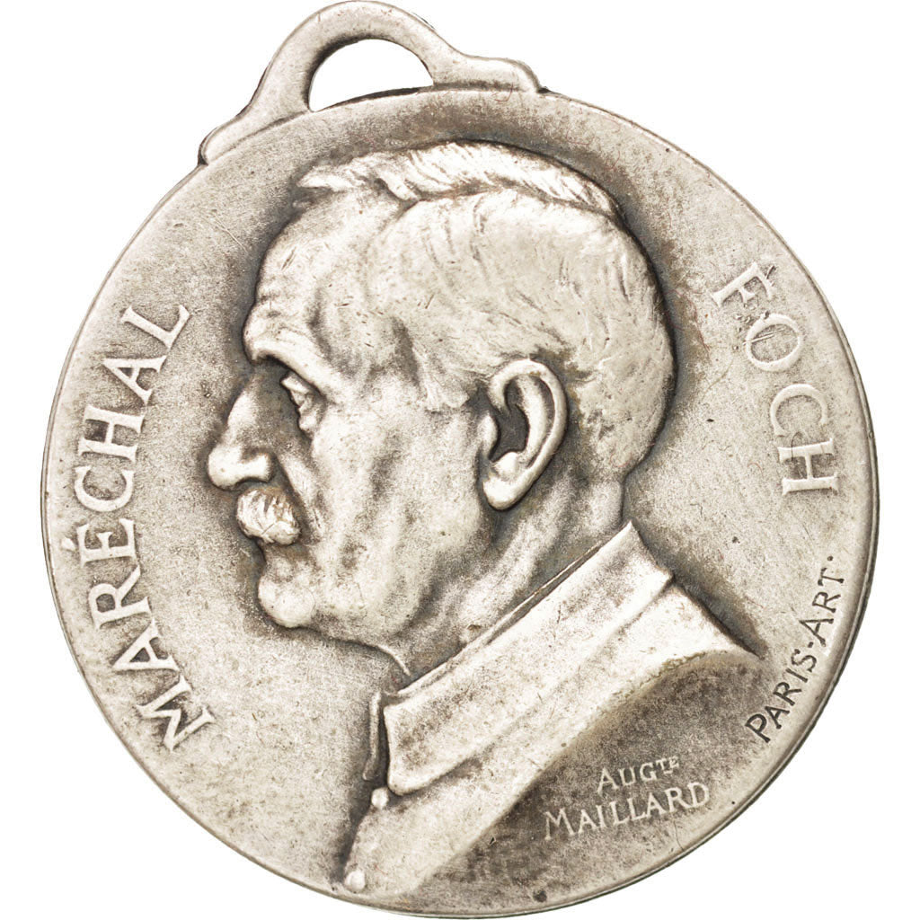 France, Medal, French Third Republic, 1918, TTB+, Argent
