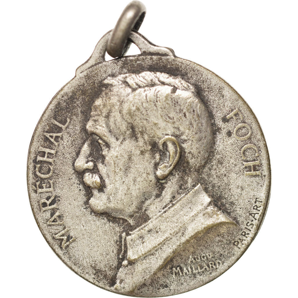 France, Medal, French Third Republic, 1918, TTB, Bronze