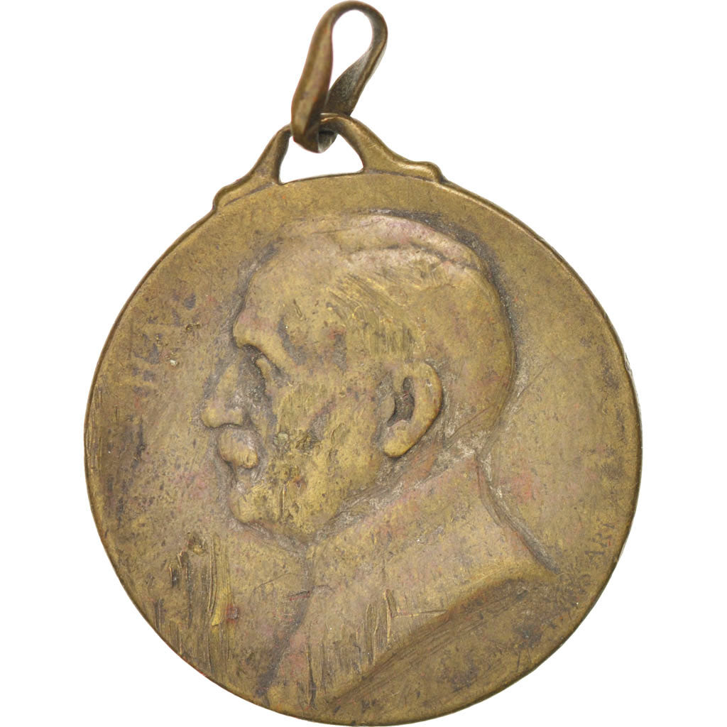 Francia, Medal, French Third Republic, 1918, BC+, Bronce