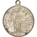 Francia, Medal, French Second Republic, 1848, MBC, Cobre
