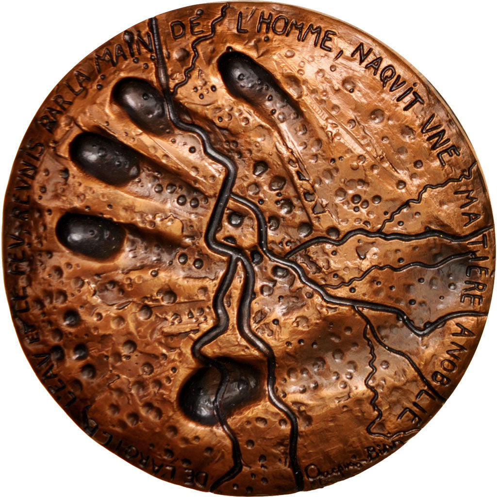 Francia, medalla, Confédération des Industries Céramiques de France, Arts &