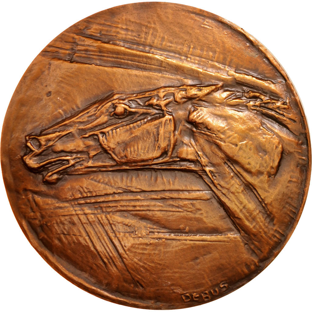 Médaille d'art ayant pour thème le cheval, Médaille