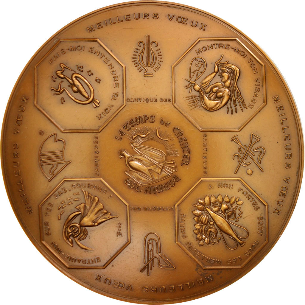 Francia, Medal, French Fifth Republic, 1966, MBC+, Bronce