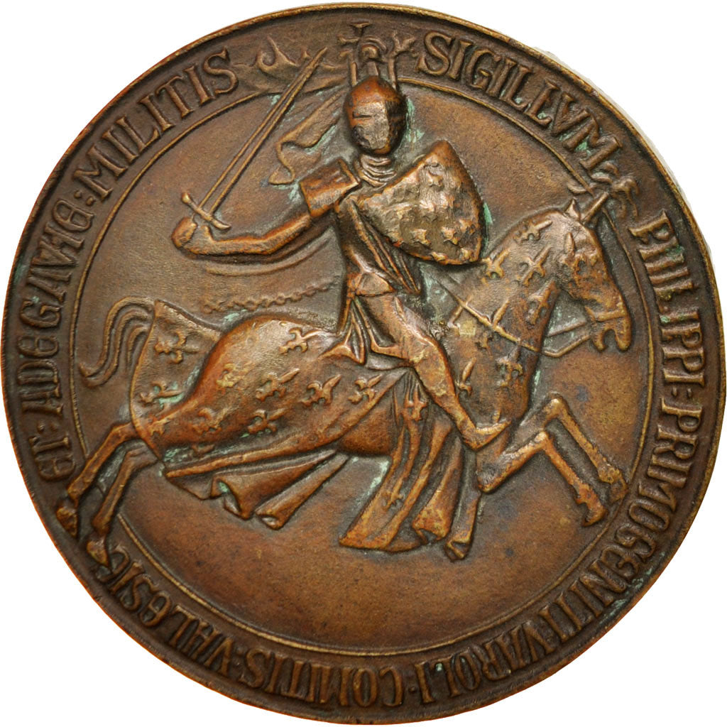 Francja, Medal, Piąta Republika Francuska, AU(50-53), Bronze