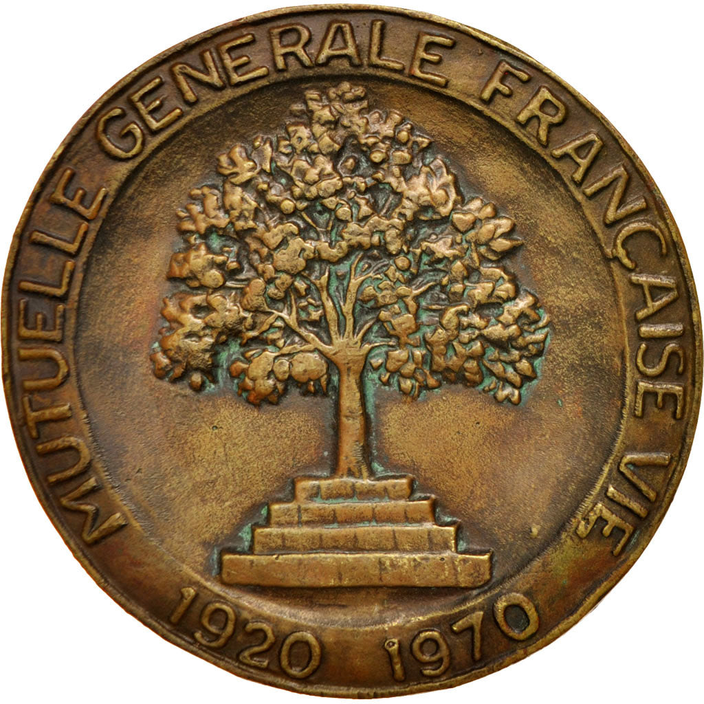 Francja, Medal, Piąta Republika Francuska, AU(50-53), Bronze