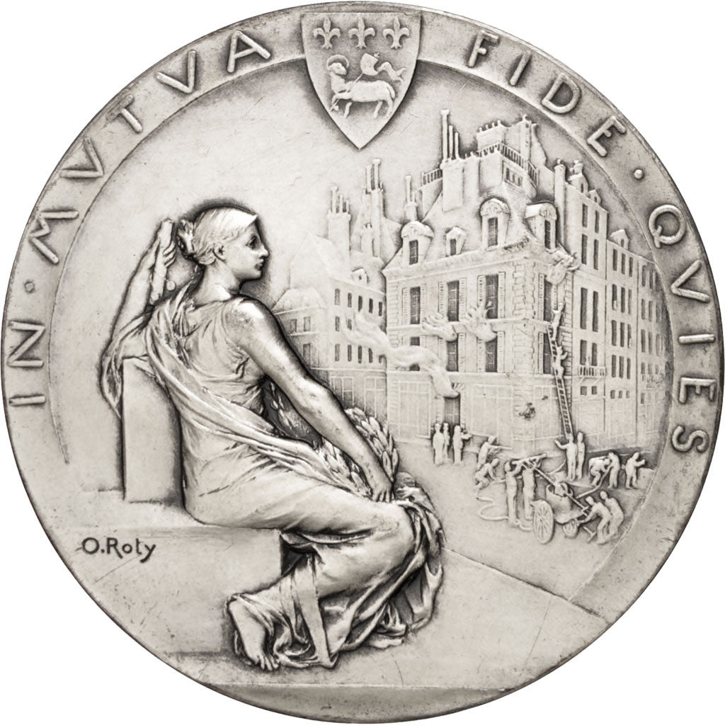 Frankrijk, Medal, French Fifth Republic, 1963, Roty, PR, Bronze