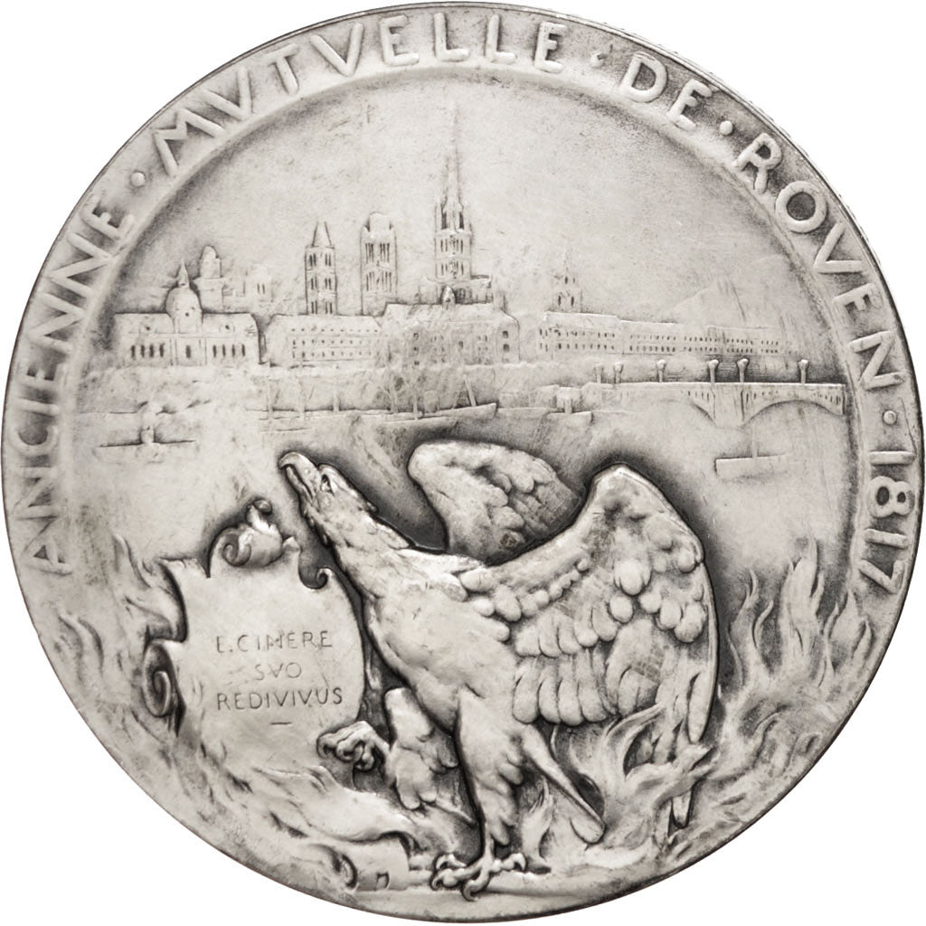 Frankrijk, Medal, French Fifth Republic, 1963, Roty, PR, Bronze