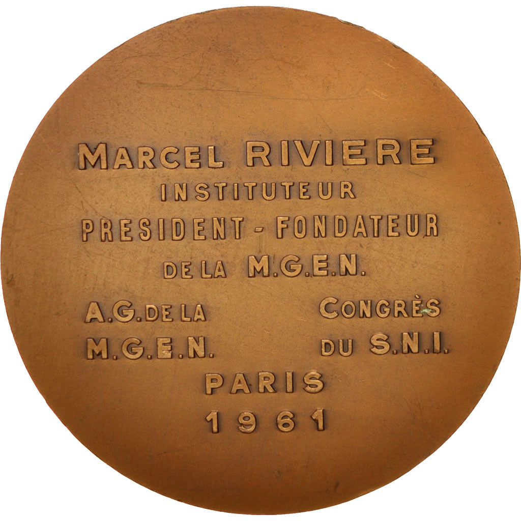 Frankreich, Medal, French Fifth Republic, 1961, SS+, Bronze