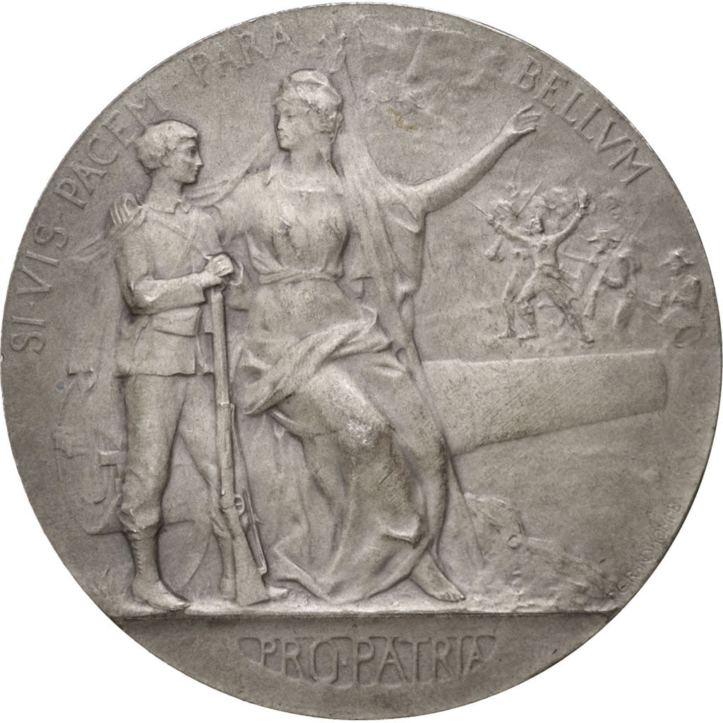 FRANCE, French Third Republic, Medal, AU(50-53), Grandhomme, Silver, 62.80