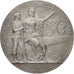 FRANCE, French Third Republic, Medal, AU(50-53), Grandhomme, Silver, 62.80